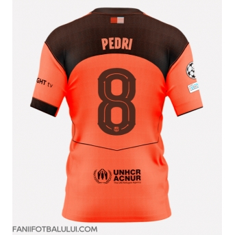 Barcelona Pedri Gonzalez #8 Tricou Fotbal Replică 2025-26 Barbati Treilea